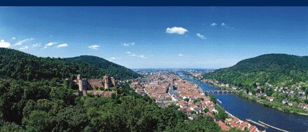 Heidelberg mit Schloss und alter Brcke